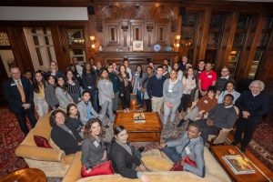 SSS students visited with Chancellor Kent Syverud and Dr. Ruth Chen at the Chancellor’s House in 2019.